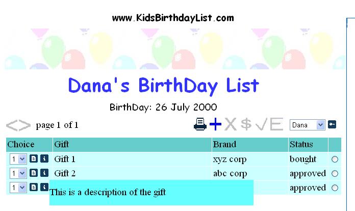 image showing description area